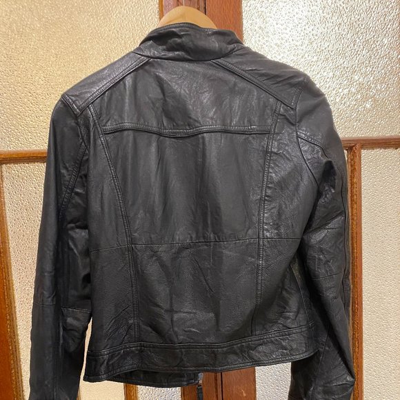 Just Jeans Genuine Leather Jacket - wmns 12 - Picture 2 of 4